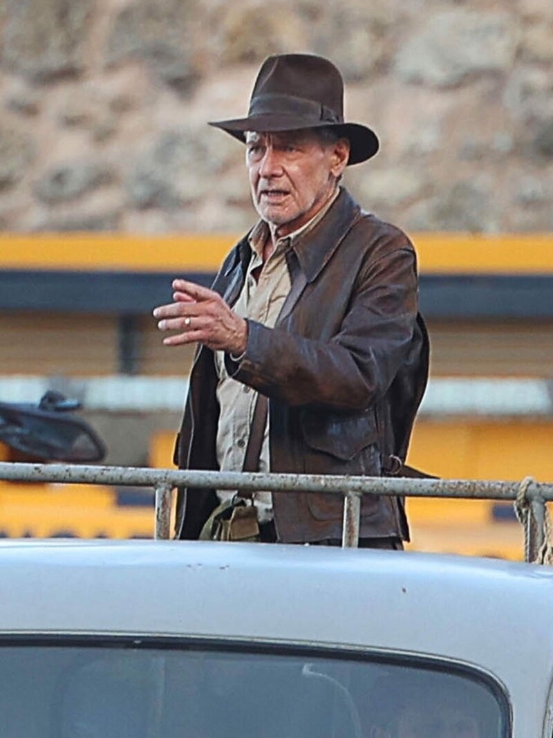 Harrison Ford bei den „Indiana Jones“-Dreharbeiten in Sizilien (Bild: www.PPS.at)
