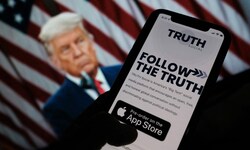 „Truth Social“ heißt die Plattform, mit der Trump „der Tyrannei“ der großen Tech-Konzerne die ...