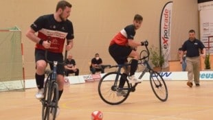 Patrick Schnetzer (li.) und Stefan Feurstein holten die Silbermedaille bei der WM in Bremen.
