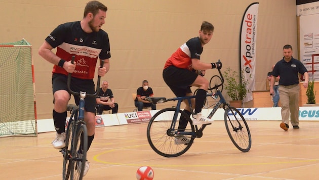 Patrick Schnetzer (li.) und Stefan Feurstein holten die Silbermedaille bei der WM in Bremen. (Bild: RV Dornbirn)