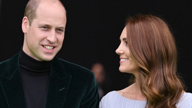 Prinz William und Herzogin Kate (Bild: AFP )