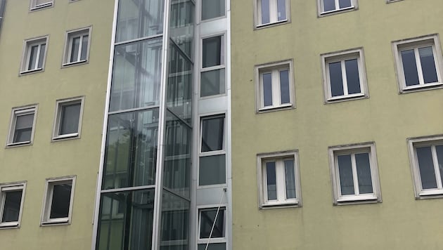 Nichts zeugt beim Haus im Kaplanhofviertel vom Drama. (Bild: Schütz Markus)