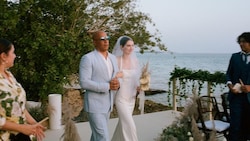 Vin Diesel führte Meadow Walker vor den Altar. (Bild: instagram.com/meadowwalker)