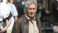 Harrison Ford bei den Dreharbeiten des neuen „Indiana Jones“-Films in Sizilien (Bild: www.photopress.at)