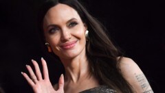 Angelina Jolie bei der Premiere von „Eternals“ in Rom (Bild: AFP )