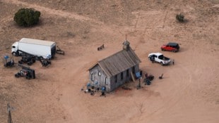 Auf dem Filmset auf der Bonanza Creek Ranch in Santa Fe ereignete sich das Unglück. (Bild: APA/AP/Jae C. Hong)