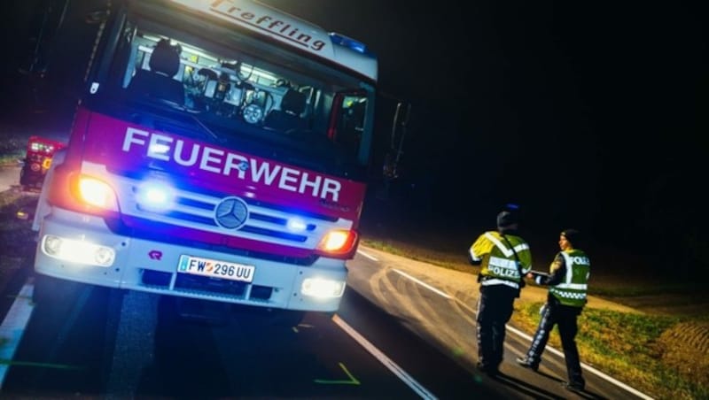 Michael R. sprang wie aus dem Nichts vor das schwere Tanklöschfahrzeug. (Bild: fotokerschi.at/Kerschbaummayr)