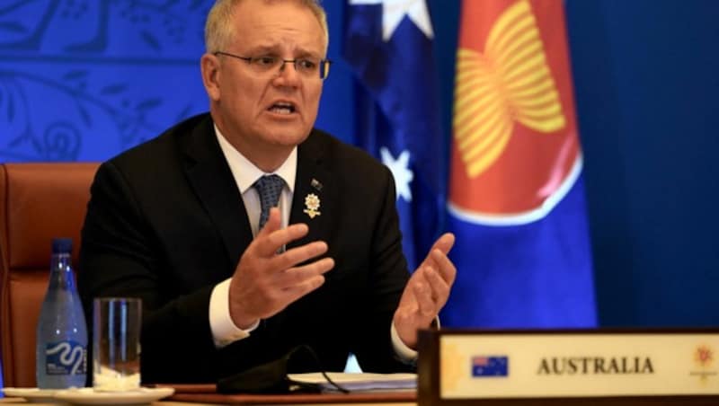 Australiens Regierungschef Scott Morrison (Bild: APA/AFP/AUSTRALIAN PRIME MINISTER'S OFFICE/Adam Taylor)