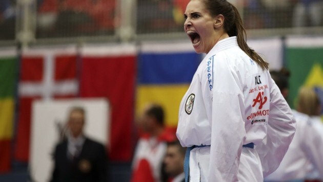 Karate-Ass Alisa Buchinger hatte zuletzt Corona, fiebert jetzt aber der WM in Dubai entgegen. (Bild: Tröster Andreas)