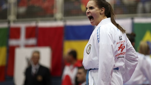 Karate-Ass Alisa Buchinger hatte zuletzt Corona, fiebert jetzt aber der WM in Dubai entgegen. (Bild: Tröster Andreas)