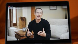 Facebook-Gründer Mark Zuckerberg benannte den Social-Media-Konzern Ende Oktober in Meta um. (Bild: The Associated Press)