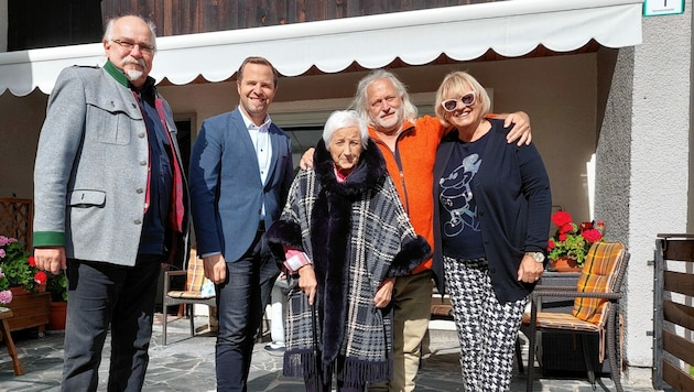 Ilona Wulz feierte ihren 99. Geburtstag! (Bild: Gemeinde Bad Bleiberg)