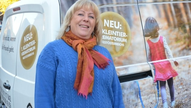 Karin Auer ist für den Seelenfrieden der Oberländer Tierhalter zuständig (Bild: Daum Hubert)