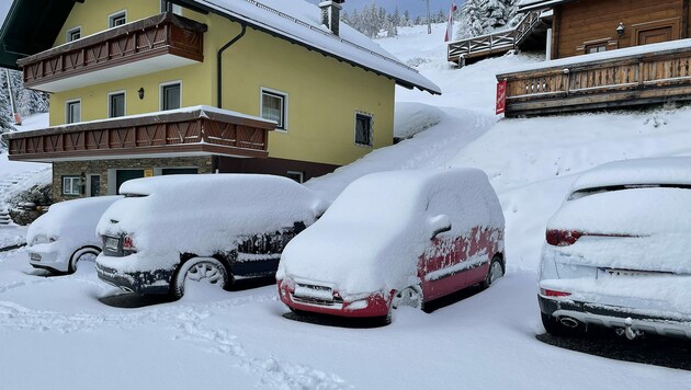 Wintereinbruch am Katschberg. (Bild: Roland Holitzky)