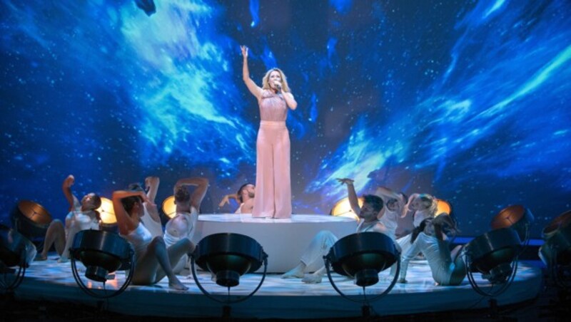 Helene Fischer bei „Klein gegen Groß - Das unglaubliche Duell (Bild: ORF)