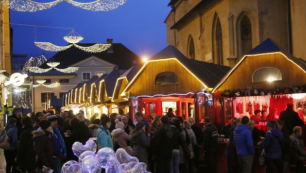 Der Villacher Christkindlmarkt wird in diesem Jahr aufgeteilt. (Bild: Rojsek-Wiedergut Uta)