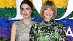 „Vogue“-Chefin Anna Wintour mit ihrer Tochter Bee Schaffer (Bild: AFP)