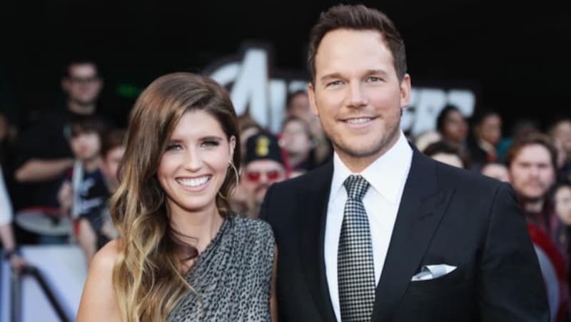 Katherine Schwarzenegger und Chris Pratt (Bild: APA/Rich Polk/Getty Images for Disney/AFP)