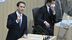 Klubobmann Sebastian Kurz (Bild: APA/Hans Punz)