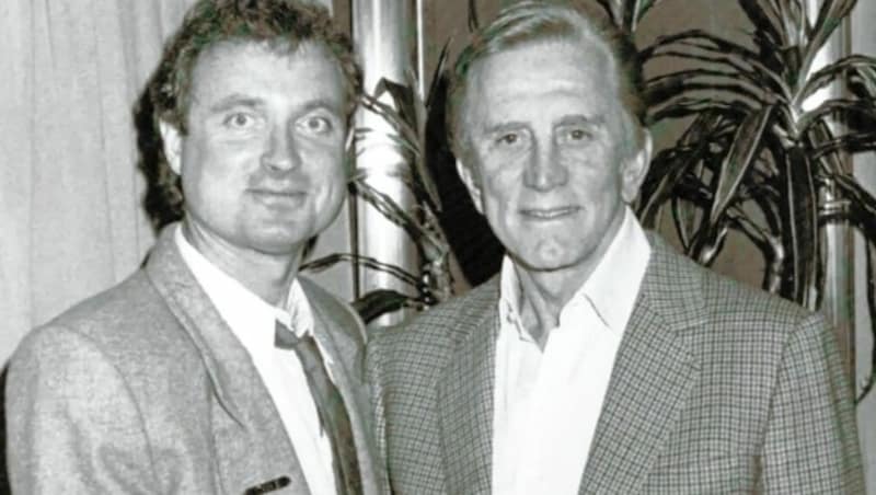 Auch mit Kirk Douglas war Dierk Sindermann befreundet. (Bild: Enterpress)