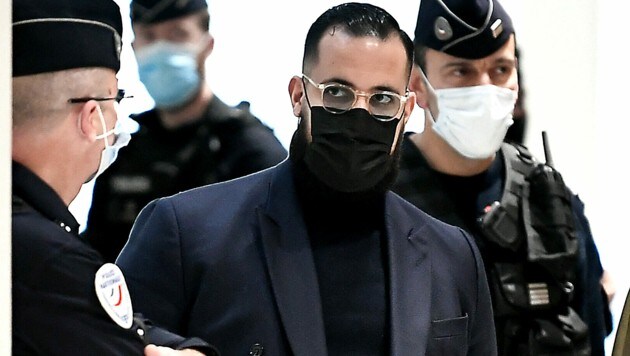 Alexandre Benalla vor der Urteilsverkündung (Bild: APA/AFP/STEPHANE DE SAKUTIN)