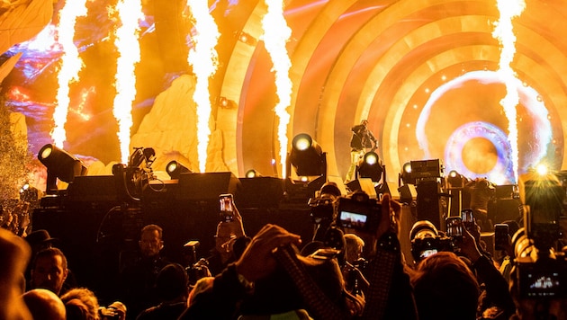 Während des Auftritts von Travis Scott im NRG Park von Houston kamen mindestens acht Menschen ums Leben. (Bild: Amy Harris/Invision via AP)