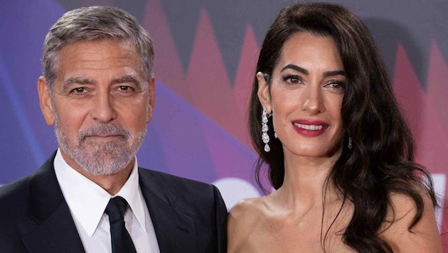 George und Amal Clooney sind in großer Sorge um ihre Kinder. (Bild: www.pps.at)