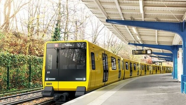 Die Baureihe „J/JK“ der Berliner U-Bahn setzt auf Elektro-Motoren aus Wiener Neudorf (Bild: Stadler Rail)