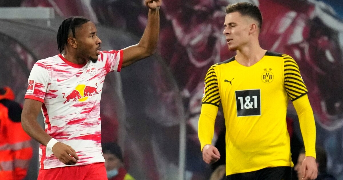 German Bundesliga – Leipzig wins against Dortmund thanks to Nkunku