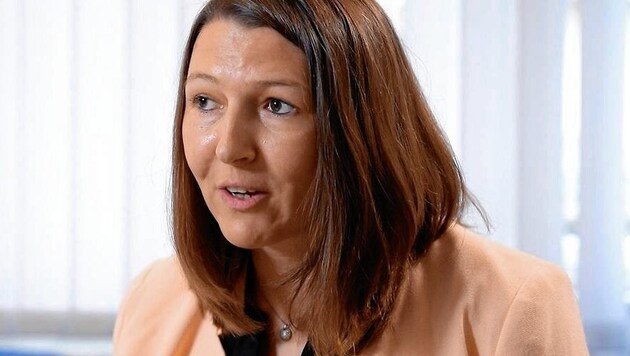 Meinungsforscherin als „Kronzeugin“: Sabine Beinschab (Bild: Screenshot: ORF-TVthek)