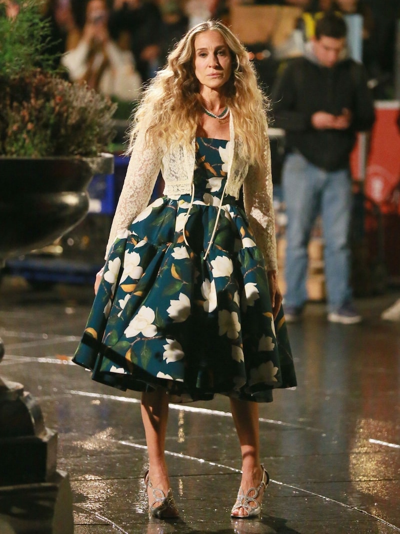 Sarah Jessica Parker am Set von „And Just Like That ...“ in New York (Bild: www.PPS.at)