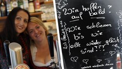 Monika Pranjic (li.) und Josefine Ensmann (re.) schließen ihr Lokal, bis die 2G-Regel wieder aufgehoben ist. (Bild: Rathauscafé Millstatt)