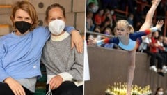 Die Mütter Anja Richter und Kate Allen waren sehr stolz auf die Erfolge. (Bild: Christian Meier, zVg)