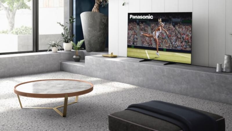 Der Panasonic-Fernseher wird zum Designobjekt. (Bild: Panasonic)