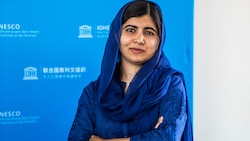 Malala Yousafzai hat ihr privates Glück gefunden. (Bild: APA/AFP/POOL/Christophe PETIT TESSON)