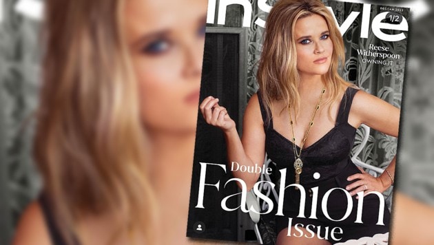 Reese Witherspoon schaut auf dem Cover der „InStyle“ aus wie ihre Tochter. (Bild: instagram.com/instylemagazine)