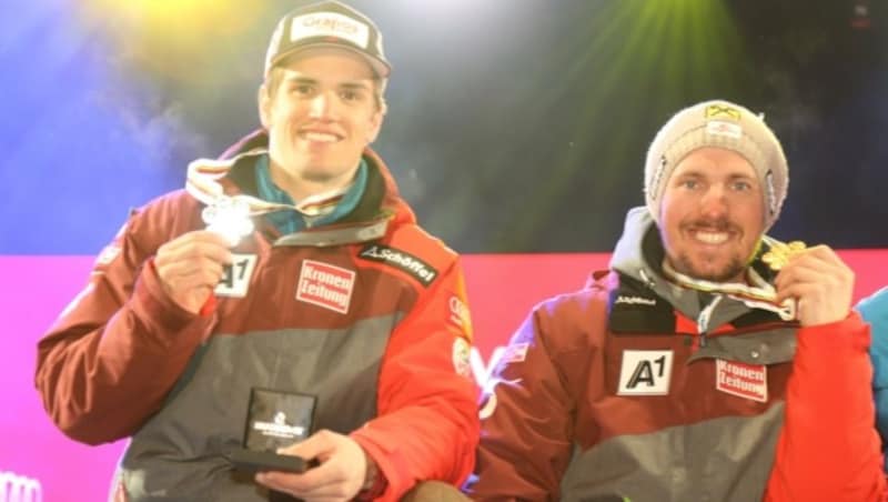 2017 gewann der Pinzgauer WM-Silber im Riesentorlauf. Gold ging an Marcel Hirscher. (Bild: Christof Birbaumer)