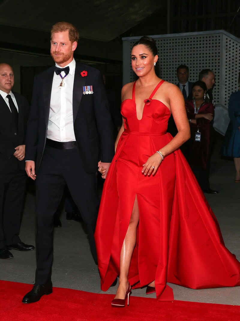 Harry und Meghan bei der Salute To Freedom Gala in New York (Bild: APA/Dia Dipasupil/Getty Images/AFP)