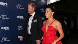 Harry und Meghan bei der Salute To Freedom Gala in New York (Bild: APA/Dia Dipasupil/Getty Images/AFP)