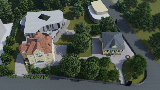 Das ist das Gelände am St. Veiter Ring, auf dem das Udo Jürgens-Museum entstehen könnte. (Bild: Stadtkommunikation)