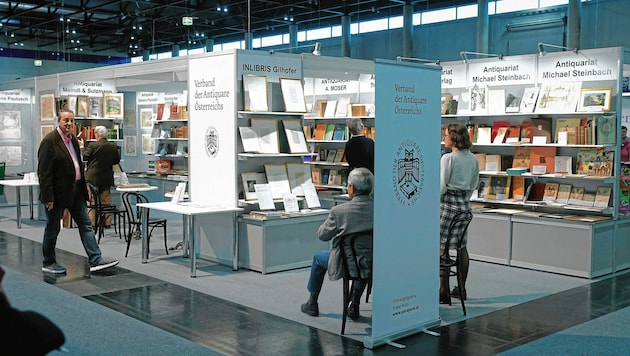 Bei der Buch-Wien-Messe sind viele Bestseller vertreten. Bei einem Lockdown gibt es genügend Lesestoff. (Bild: Holl Reinhard)