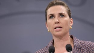 Die dänische Ministerpräsidentin Mette Frederiksen (Bild: AFP)