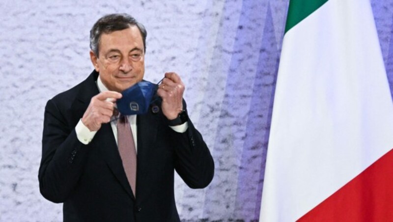 MInisterpräsident Mario Draghi (Bild: APA/AFP/Andreas SOLARO)