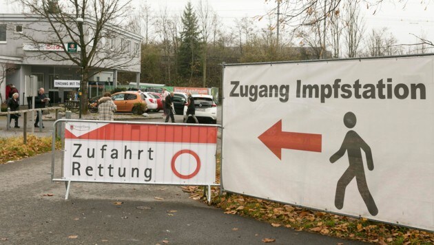 Die Impfzentren und Impfstraßen in den Einkaufszentren bleiben in Vorarlberg über die Feiertage geschlossen. (Bild: Mathis Fotografie)