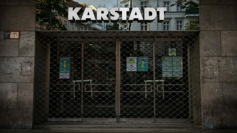 Eine geschlossene Karstadt-Filiale (Bild: AFP)