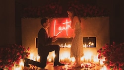 Taylor Lautner machte seiner Freundin einen romantischen Antrag. (Bild: instagram.com/taylorlautner)