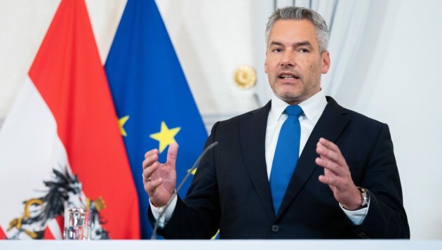 Karl Nehammer wird der neue Bundeskanzler von Österreich (Bild: APA/GEORG HOCHMUTH)