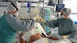 Das medizinische Personal leistet während der gesamten Pandemie großartige Arbeit (Bild: KAGes/LKH Graz II)