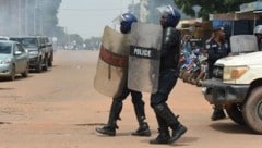 Polizeikräfte in Burkina Faso (Bild: AFP or licensors)