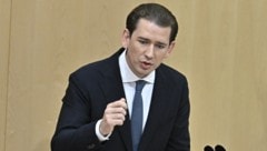 Sebastian Kurz im Nationalrat (Archivbild) (Bild: APA/HANS PUNZ)